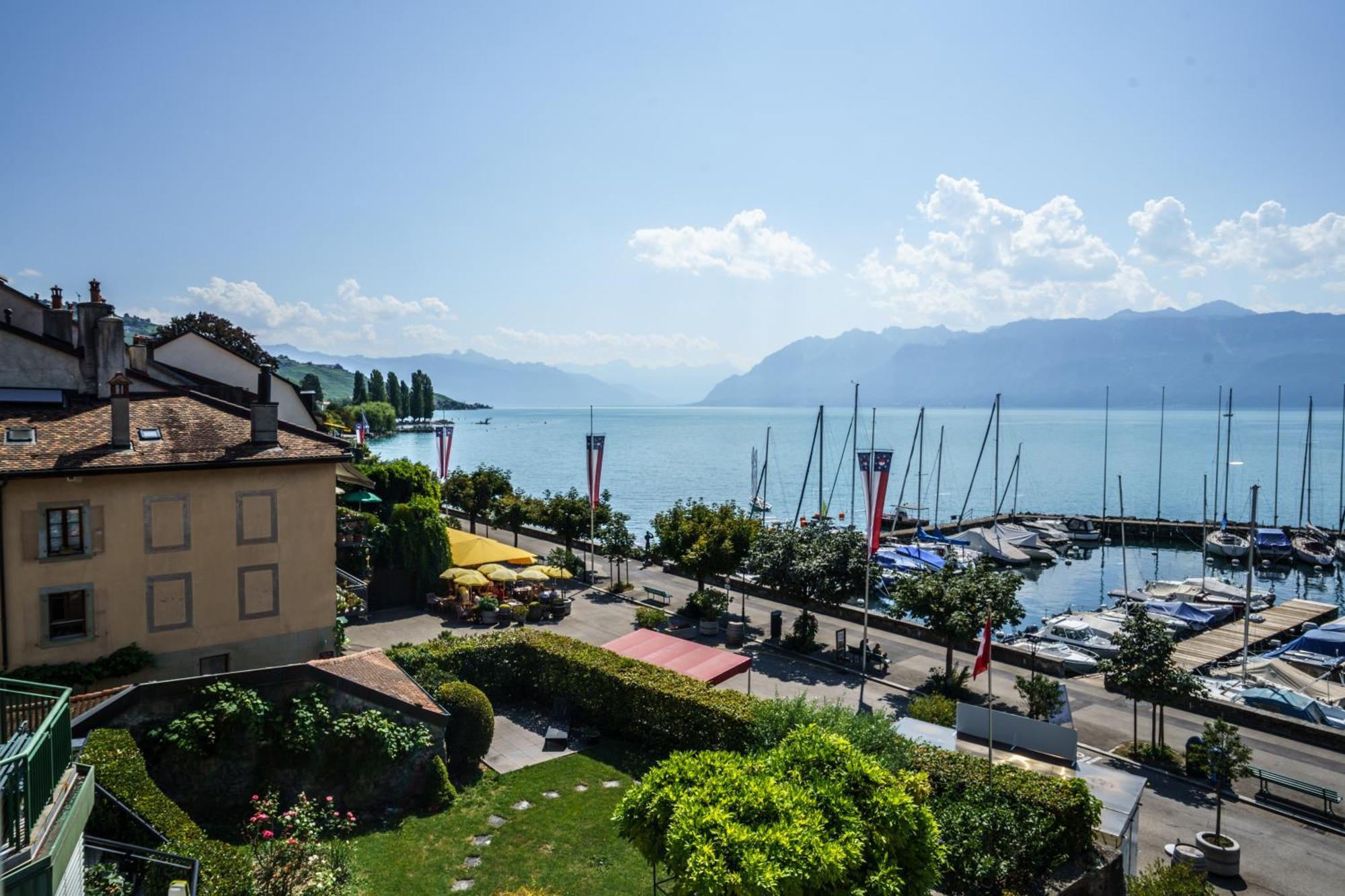 Rivage Hotel Restaurant Lutry Lausanne Exterior photo