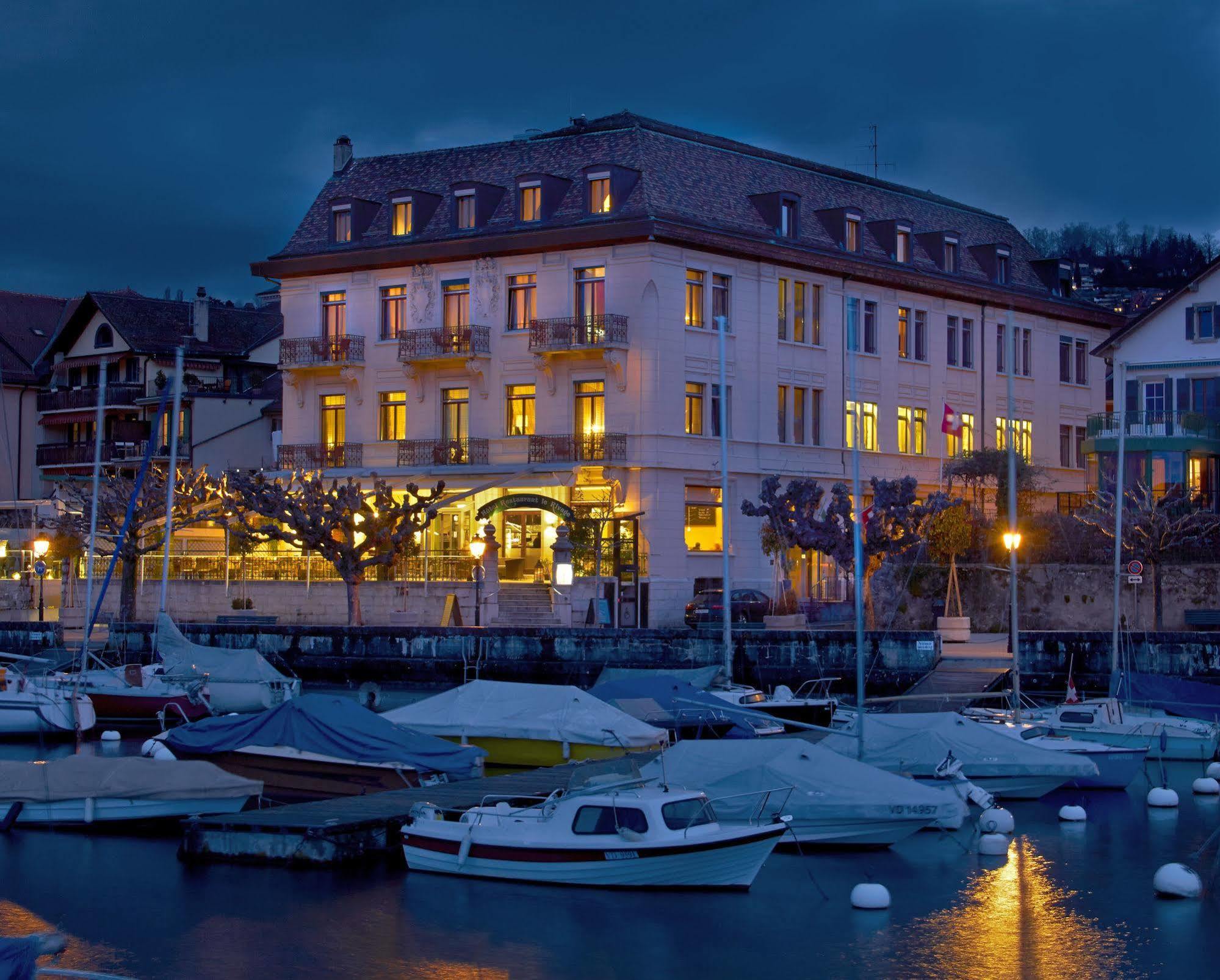 Rivage Hotel Restaurant Lutry Lausanne Exterior photo